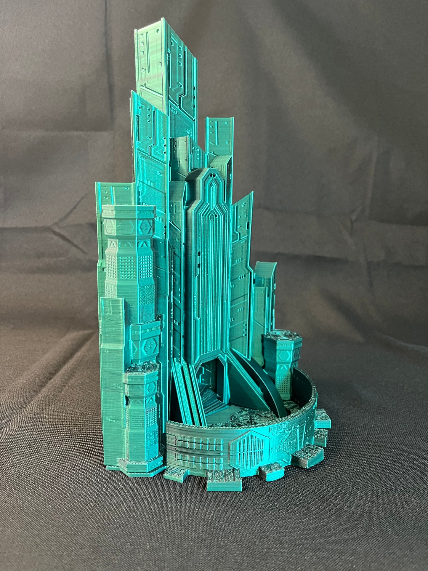 Cyber Punk City Dice Tower