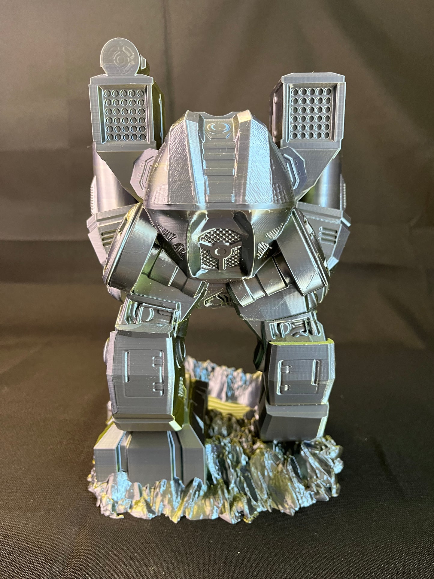 Battle Mech Dice Tower