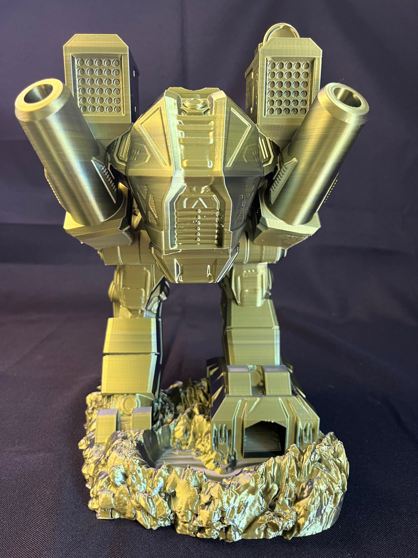 Battle Mech Dice Tower